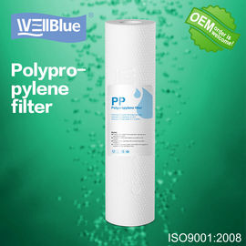 10 Inch PP Cotton Sediment Filter Cartridge , 5 Micron Drinking Water Filter