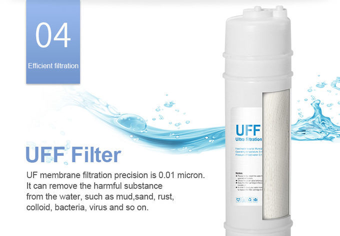 WellBlue 상표 OEM 새로운 디자인 5는 언더 싱크 UF 알칼리성 급수 여과기 기계를 상연합니다